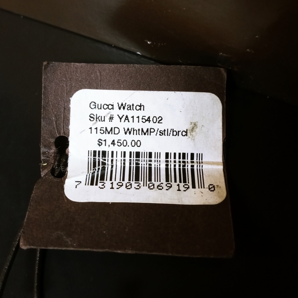 GUCCI Pantheon Watch: Silver - Picture 5 of 5